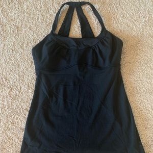 Lululemon black tank top